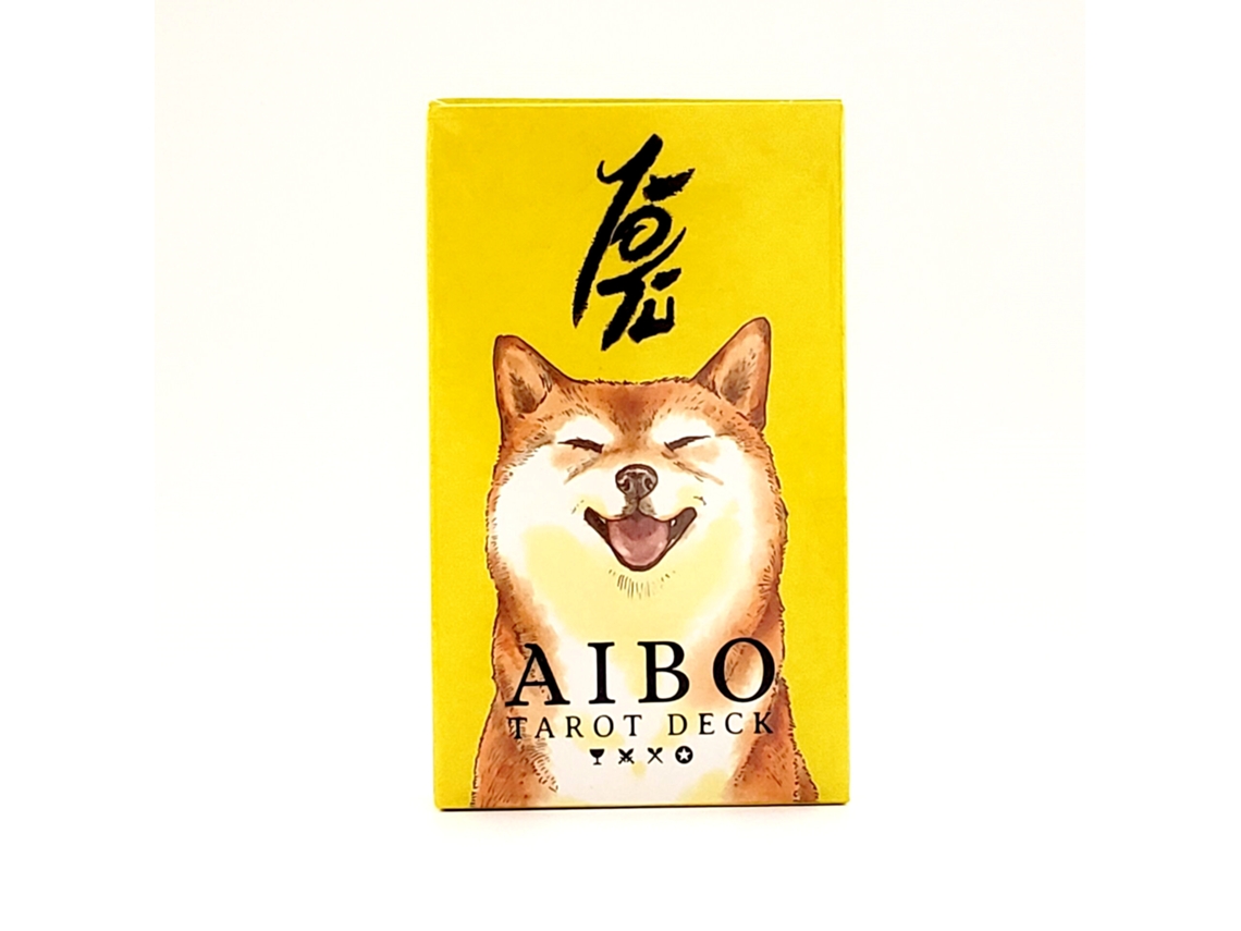 Adoráveis Cartas De Tarô Aibo - Um Jogo De Tabuleiro Com 78 Cartas Feitas De Papel Resistente.