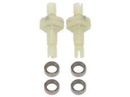 Mali 2 Peças Diferencial de Carro Rc com Rolamentos para Wltoys 284010 284161 K989 Peças de Reposição