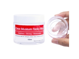 Gel Fixador Transparente Removível para Museus, 150ml, Reutilizável