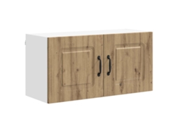 Conjunto 1 Armário De Cozinha Vidaxl Castanho Derivados De Madeira (80 X 31 X 40 Cm)