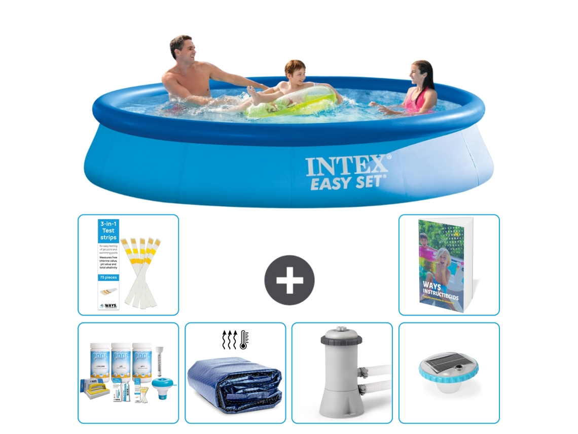 Piscina Easy Set Redonda 366x76 Cm 5 peças S160 INTEX