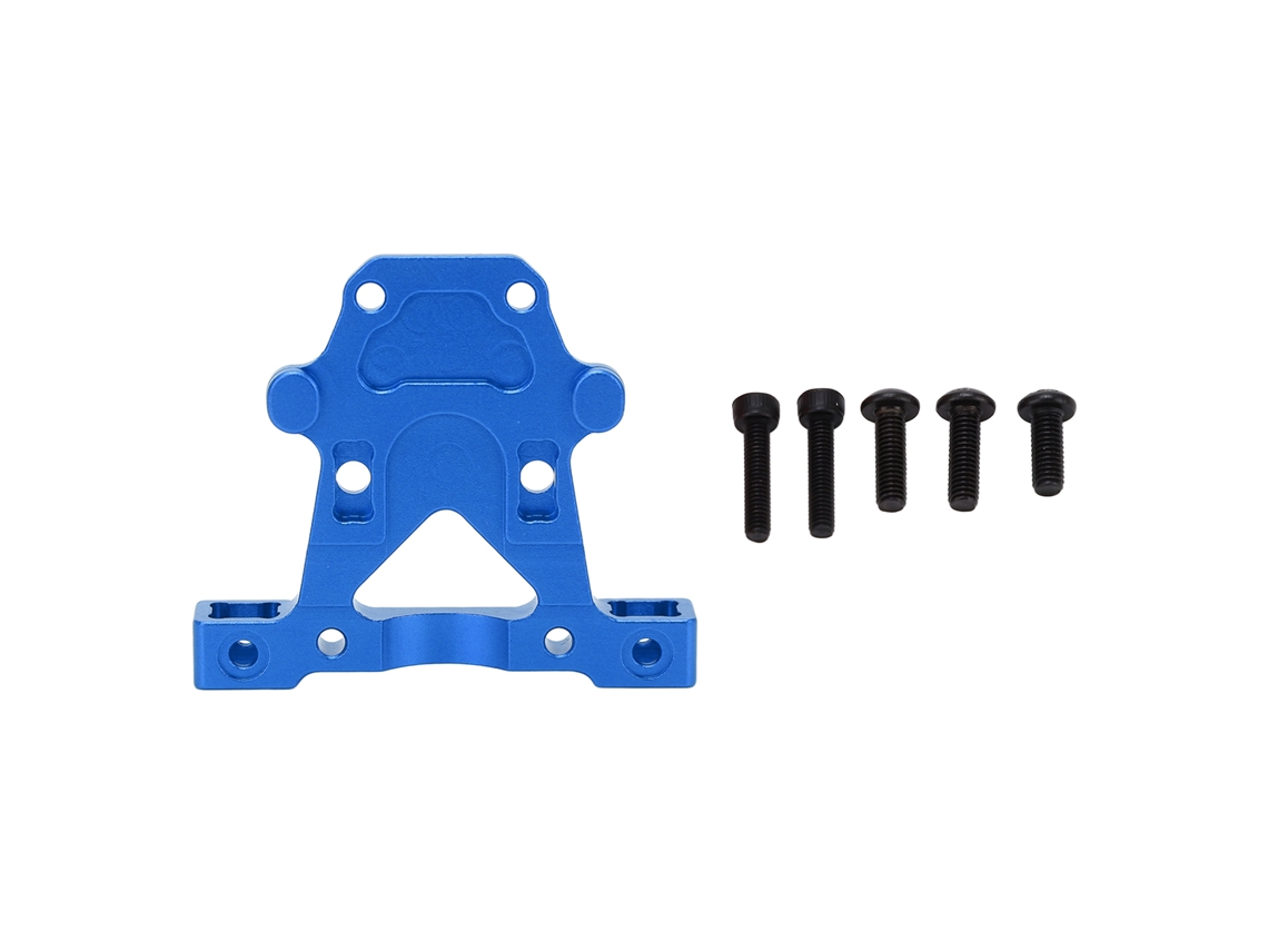 Postes Traseros De Carrocería De Aleación De Aluminio Para Coche Rc Traxxas 1/16 Montajes Metálicos Huecos Con Tornillos Azules