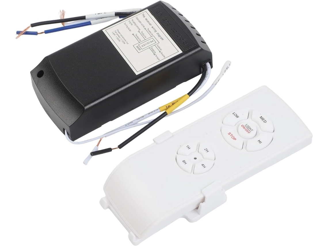 Kit De Interruptor Sem Fio Inteligente Para Ventilador Teto Com