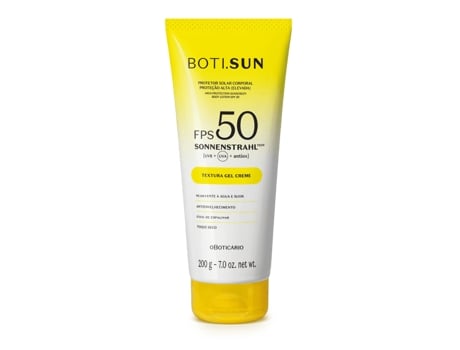 Protetor Solar O BOTICÁRIO Boti.Sun Corporal Gel Creme FPS50