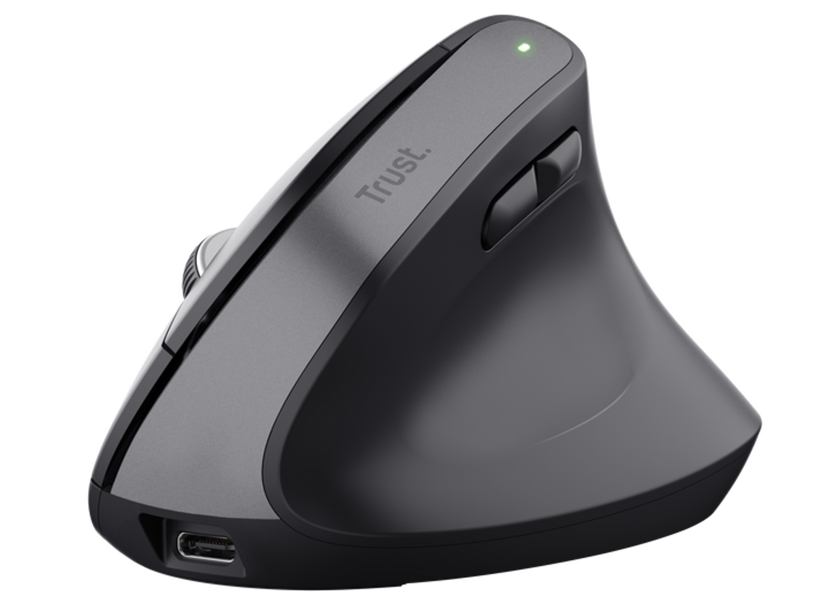 Rato Sem Fio TRUST BAYO+ Ergonómico Multidispositivo (Preto)