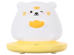Lurelia Abajur Infantil 1 Peça Com Silicone Macio, Recarregável USB, Sensor de Toque e Portátil para Bebês e Crianças