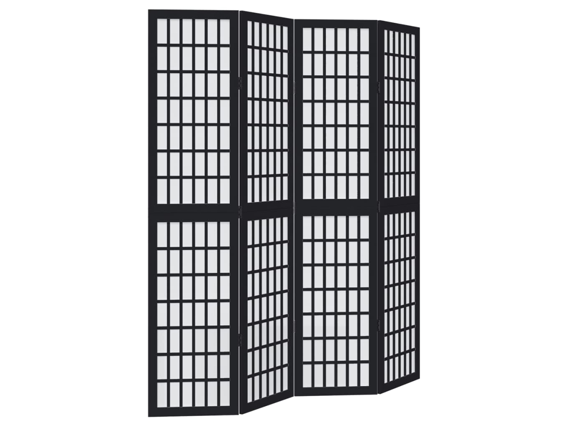 Room Divider, Room Dividers Vidaxl Preto Madeira (40 X 180 Cm)