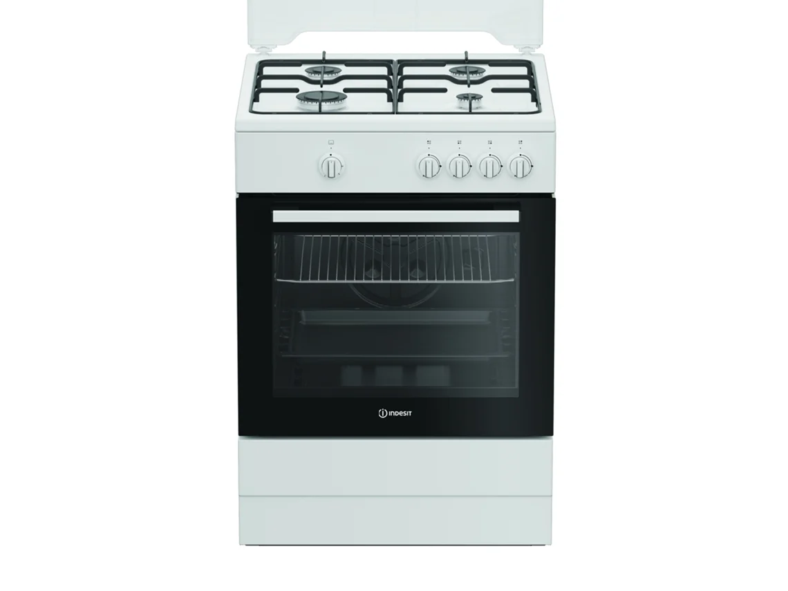 Fogão INDESIT I6GGKMW (64 L - Gás Natural - Branco)