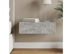 Vidaxl Mesa Lateral De Parede 87,5 X 34,5 X 17 Cm Derivados De Madeira