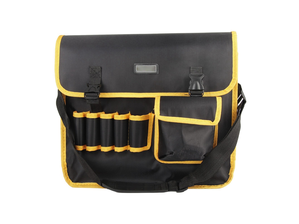 Mochila De Ferramentas Para Eletricistas De Grande Capacidade Com Múltiplos Bolsos De Lona Para Organizar Peças De Reposição E Ferramentas