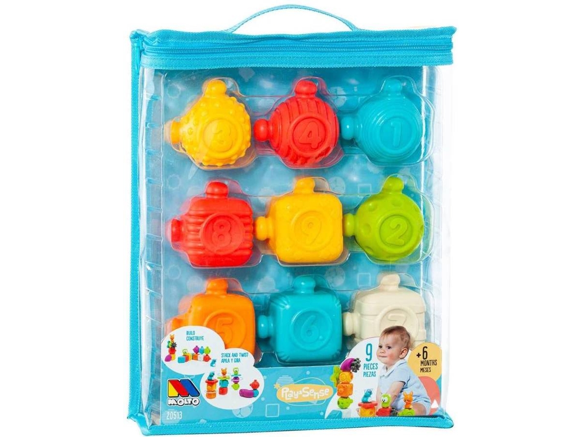 Mala Blocos MOLTO Sensoriais (3 anos)