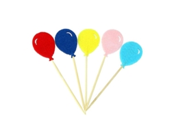 50pcs Toppers De Cupcake De Balão