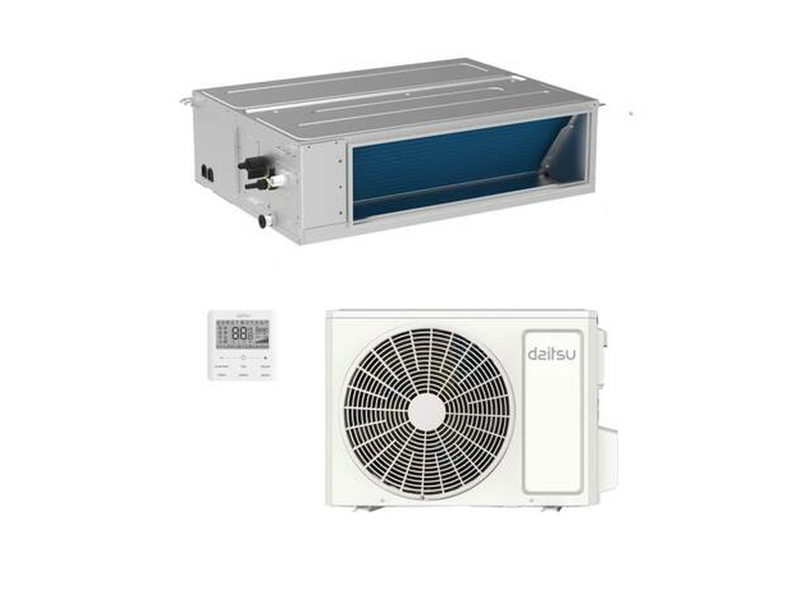 Ar Condicionado por Condutas DAITSU ACD24KDBS (Cinzento - A++)
