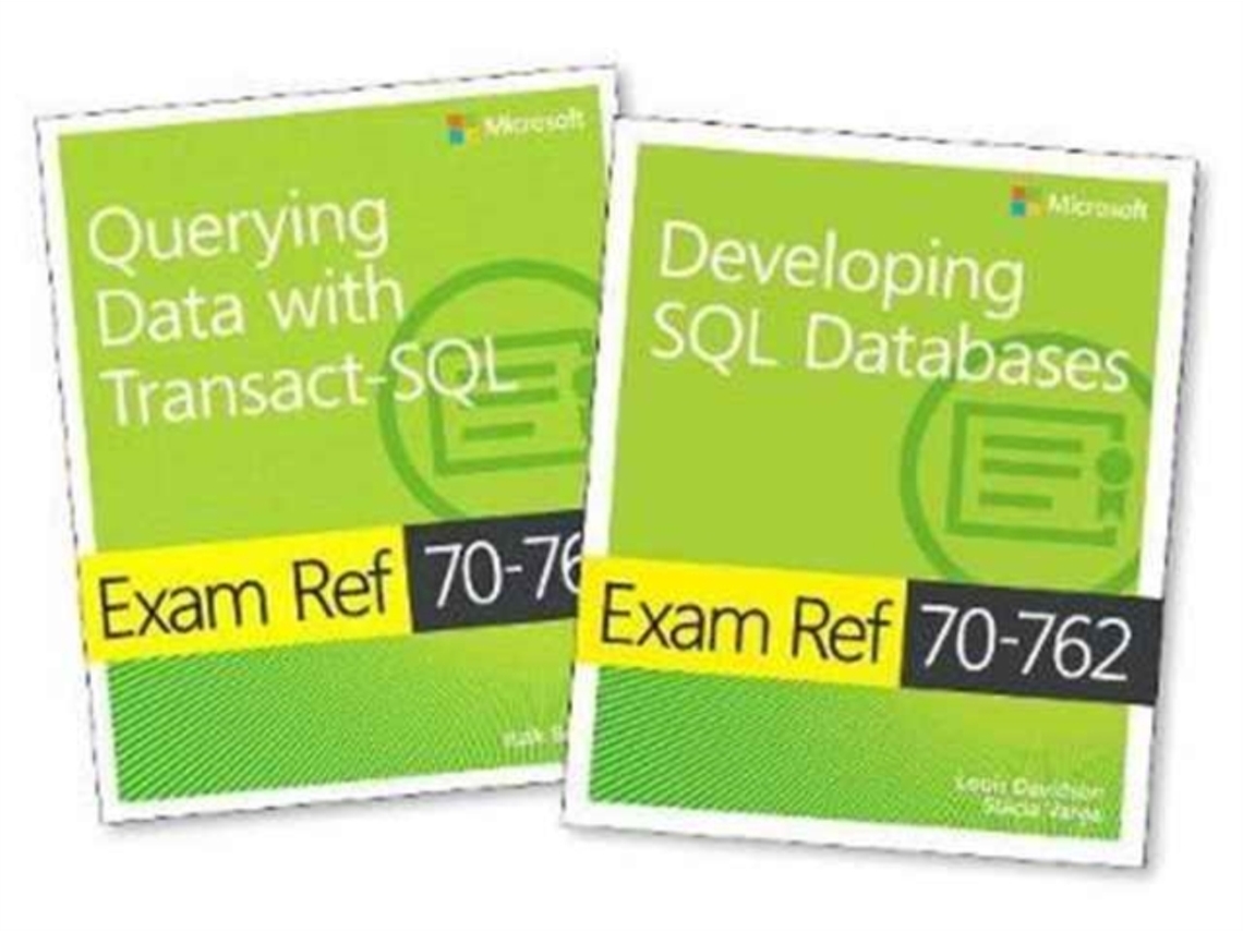 Livro MCSA SQL Server 2016 Database Development Exam Ref 2-pack de Itzik Ben-Gan, Louis Davidson et al. (Inglês)