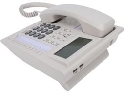 Telefone Com Botões Grandes, Identificador De Chamadas E Monofone.