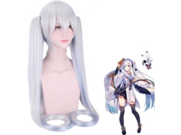 Peruca OEM Hatsune Miku Snow Witchess (110 cm)