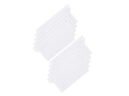 Base Plástica De 127 Mm. Conjunto De 10 Persianas Verticais Portáteis Com Contrapesos