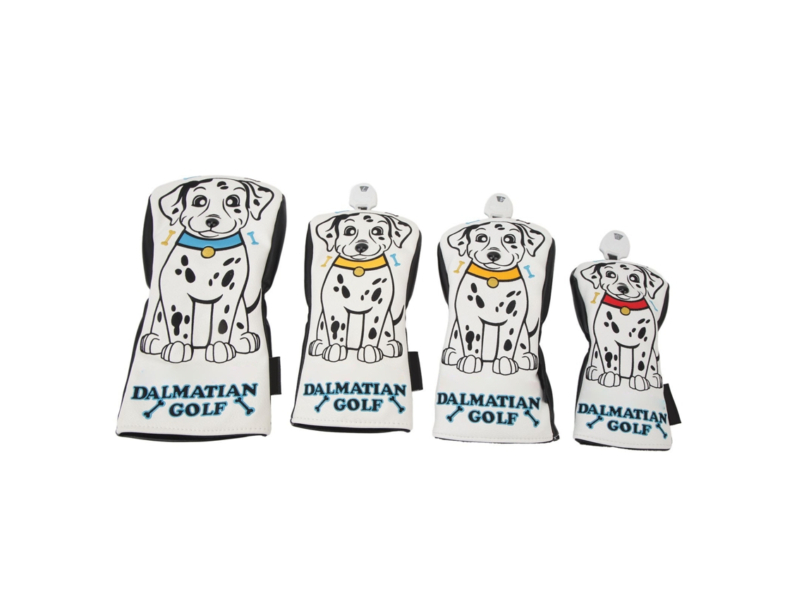 Funda para Cabeça de Palos de Golfe, Impermeável, PU, com Etiqueta de Perro, Diversos Tamanhos