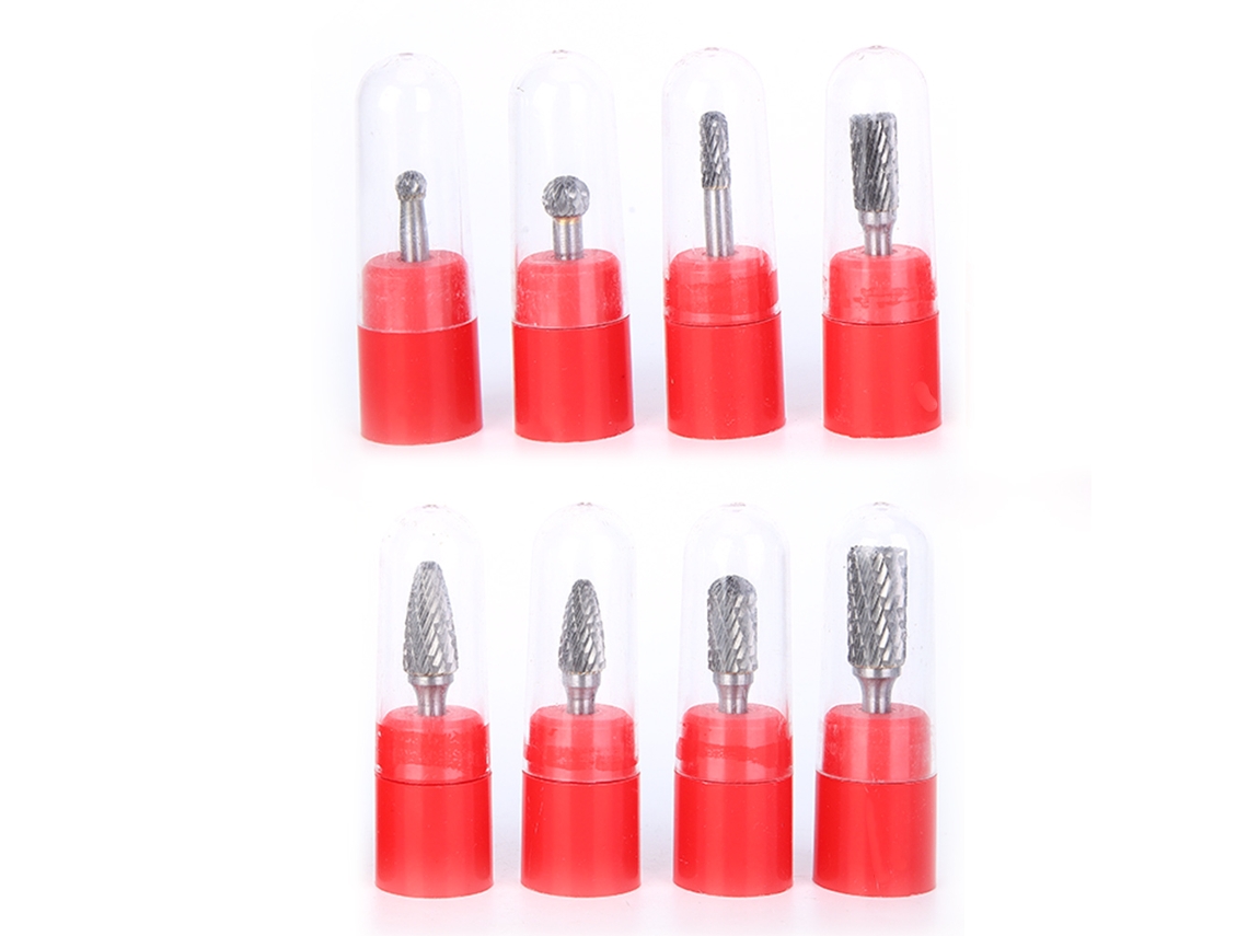 Laxiscreed Conjunto De Cabeças De Moagem Em Aço Tungsténio Para Corte, Polimento E Moagem Rotativa