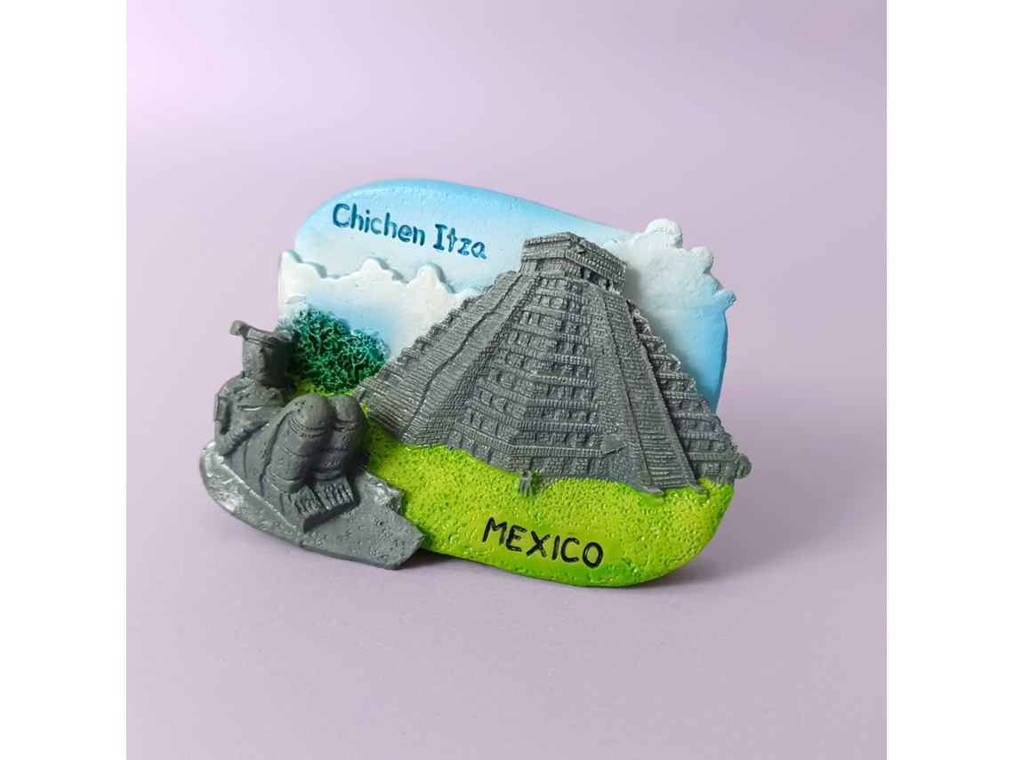 (méxico) Ímã De Geladeira De Viagem México Bahamas