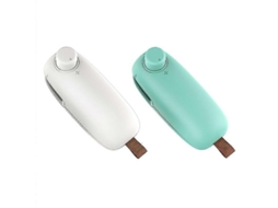 Seladora Térmica Portátil Para Sacos De Alimentos, Mini A Vácuo Batatas Fritas E Plástic Os.