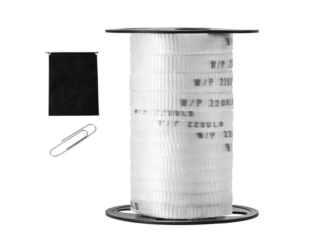 Fita de Tração de Poliéster 33 m x 1,6 cm capacidade de tensão 998 kgf