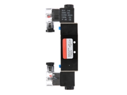 Válvula Pneumática Eletromagnética Laxiscreed G1/4" 2/2 Vias Para Automação Industrial