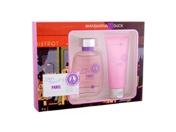 MANDARINA Duck Lets Travel To Paris For Woman Kit Eau de Toilette 100Ml Gel de Duche 100Ml