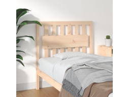 Vidaxl Cabeceira De Cama 95,5x4x100 Cm Pinho Maciço