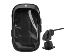 Bolsa suporte celular bicicleta impermeável casco rígido 7 polegadas 360° rotação S/MARCA