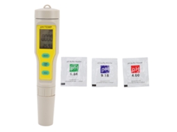 Medidor de Qualidade da Água Digital Portátil À Prova D'água com Calibração Automática e Medição de Ph e Temperatura