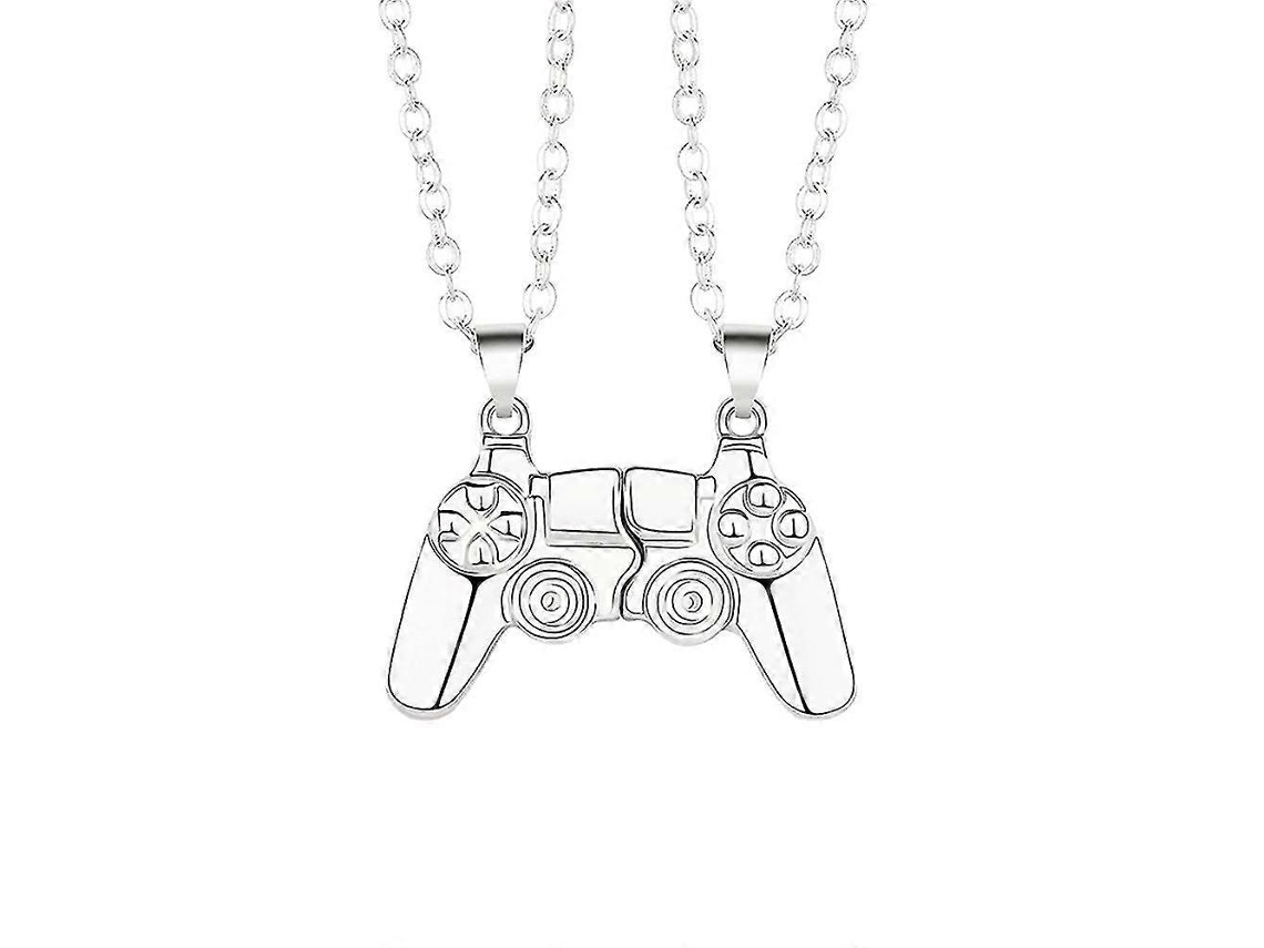 Colar Com Pingente Magnético De Controle De Videogame Para Casais Presente Perfeito Para O Dia Dos Namorados. Hengjian
