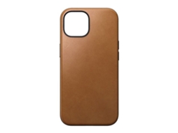 Capa para iPhone 15 NOMAD Pele Castanho .