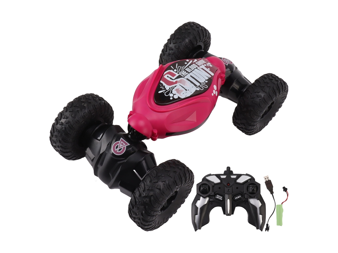 Mali carro de Stunts Rc 1/16 4wd Controle Remoto 2.4g para Crianças Off Road Red