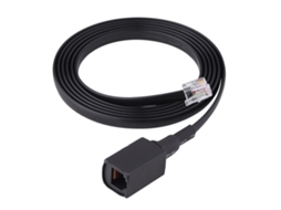 Aetheria cabo de Extensão para Microfone de Rádio Yaesu 6 pino 1,5m Removível Separável
