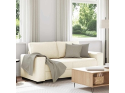 Vidaxl Sofá De 2 Lugares 180x77x82 Cm Em Linho