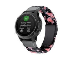 Bracelete Resina Premium para Garmin D2 Delta Rodonita