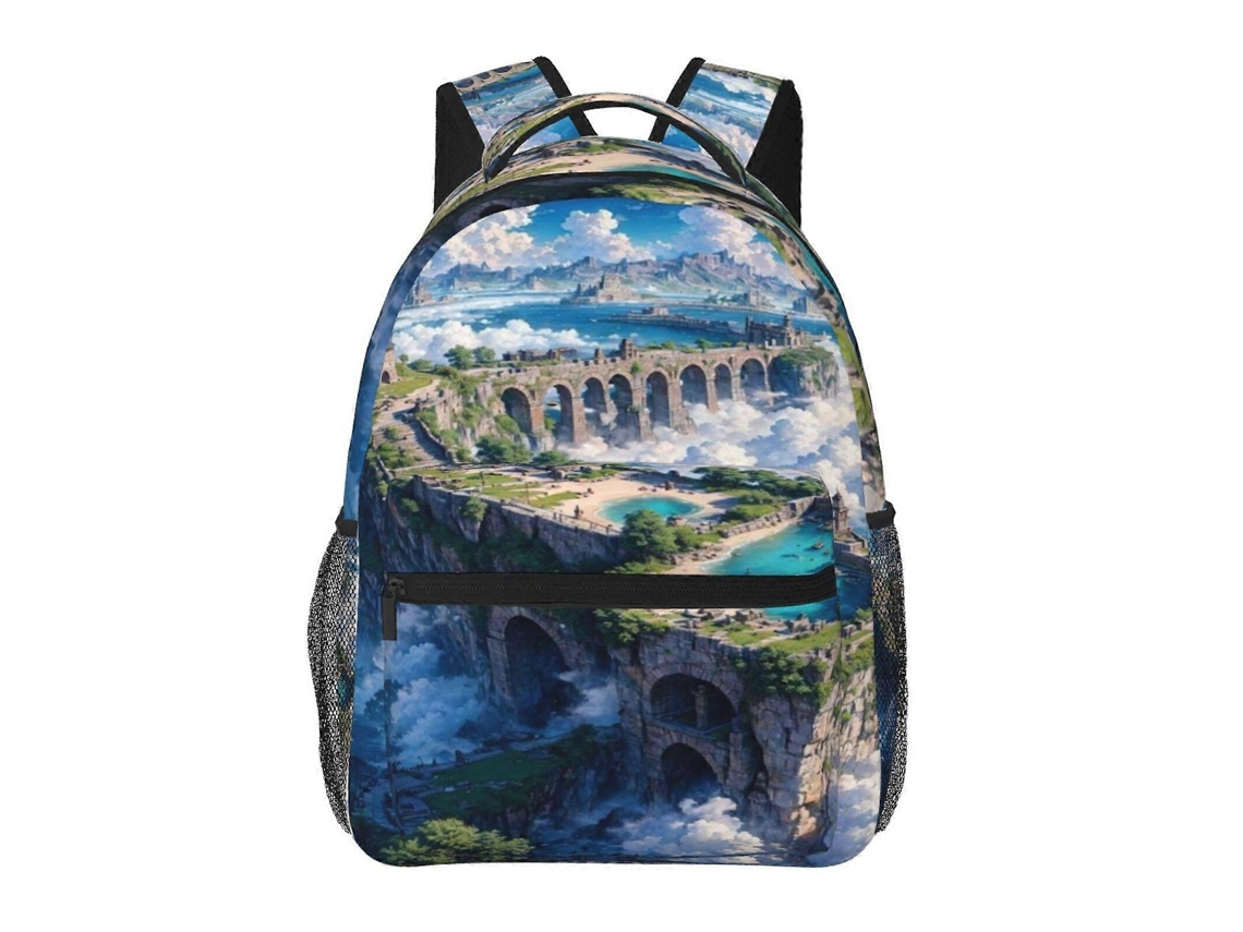 Mochila De Estudante Kingdom H53, Durável E Leve, Alça De Ombro Impermeável E Respirável N53 Olysi Shop