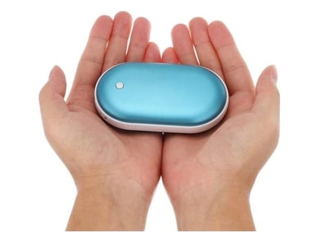 (5 unidades) Aquecedor de mão recarregável/bateria reserva, fogão elétrico de 5200mAh USB/Aquecedor de mão USB-C/carregador portátil ZGEER