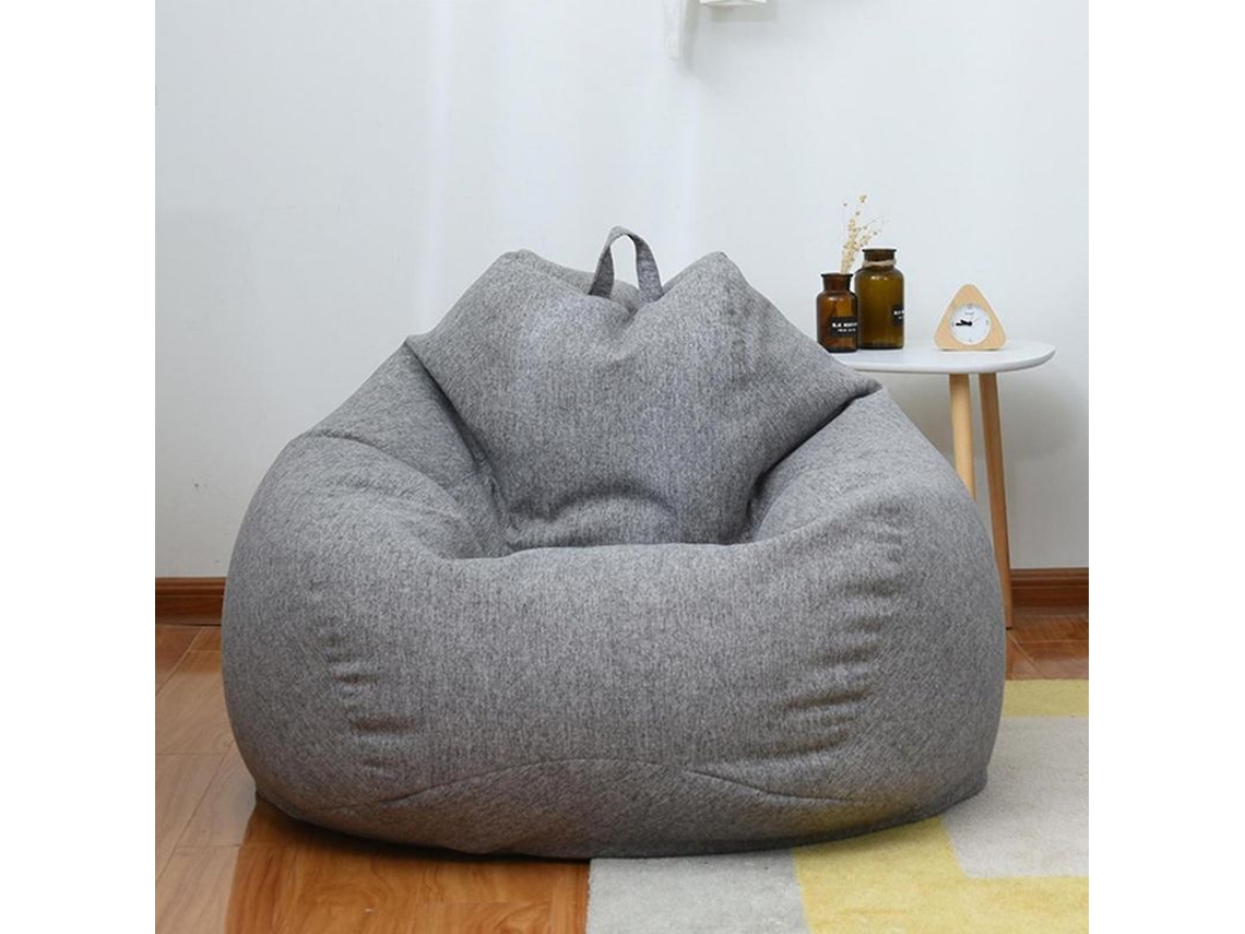 Fundas para Sofás de Grãos Extra Grandes Sem Relleno Tela Algodão e Lino S/MARCA