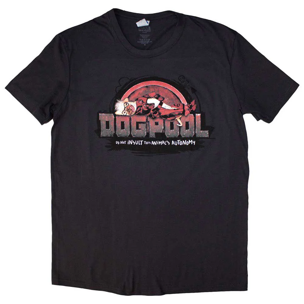 Rockinstone Marvel Comics Deadpool Dogpool Autonomy T-shirt Classic（xxl）
