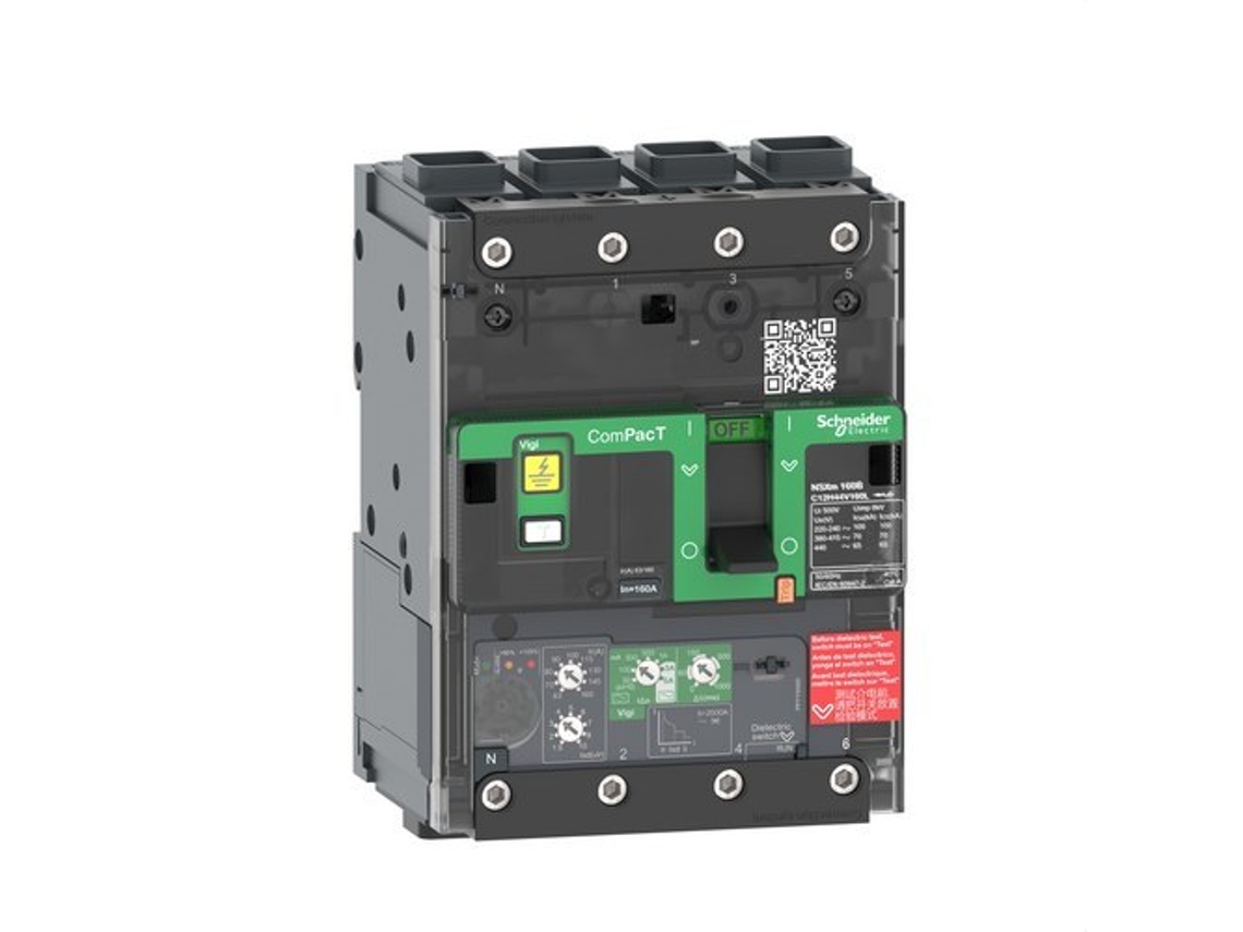 Interruptor Automático Compact Nsxm100E 16Ka Ac 4P 100A 4.1 Elink SCHNEIDER ELECTRIC