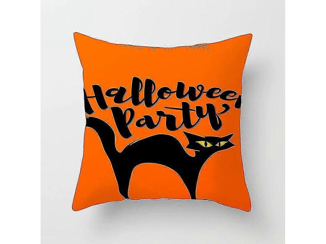 Capa almofada decorativa série Halloween Bruxa