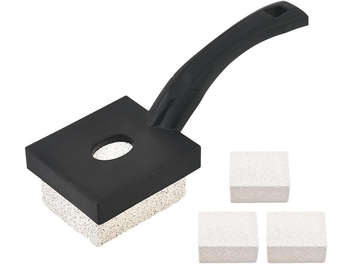 Escova De Pedra Pomes Projetada Para Limpeza Profunda Grelhas Churrasco, Equipamentos De Camping E Eletrodomésticos