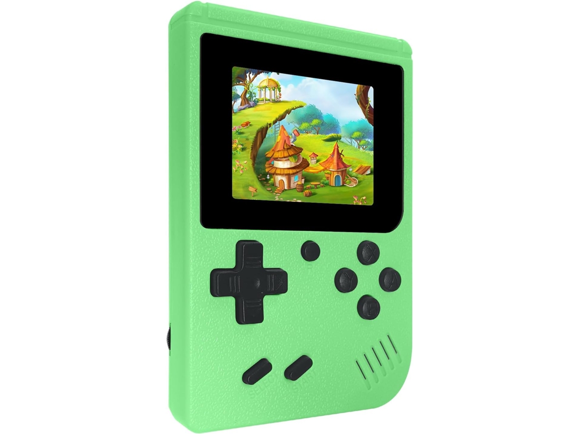 Console Portátil Retrô com 400 Títulos Clássicos AQUAFORGE