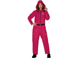 Fato de Mulher GUIRCA Squid Game Henchman (Tam: S)