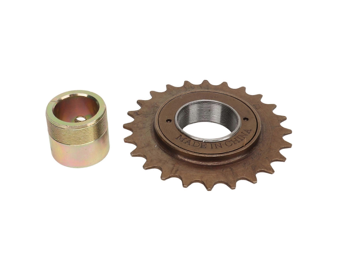 Conjunto De Adaptadores De Roda Livre Profissional Para Bicicleta, 24 Dentes, Velocidade Única, Conector De Volante De 24 Mm. Hengjian