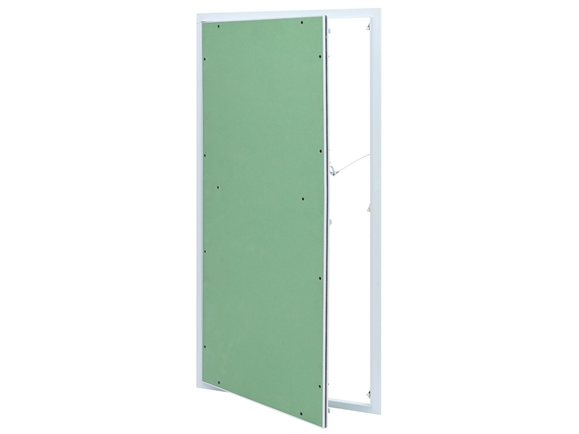 Conjunto 1 Painel De Acesso Vidaxl Verde Alumínio (55 X 105 Cm)