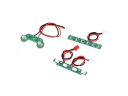 Wltoys 284161 Conjunto de Faróis Led Sobressalentes para Carro Rc 1/28 Peças de Substituição para 2552 Veículos e Modelos Acessórios MDUG