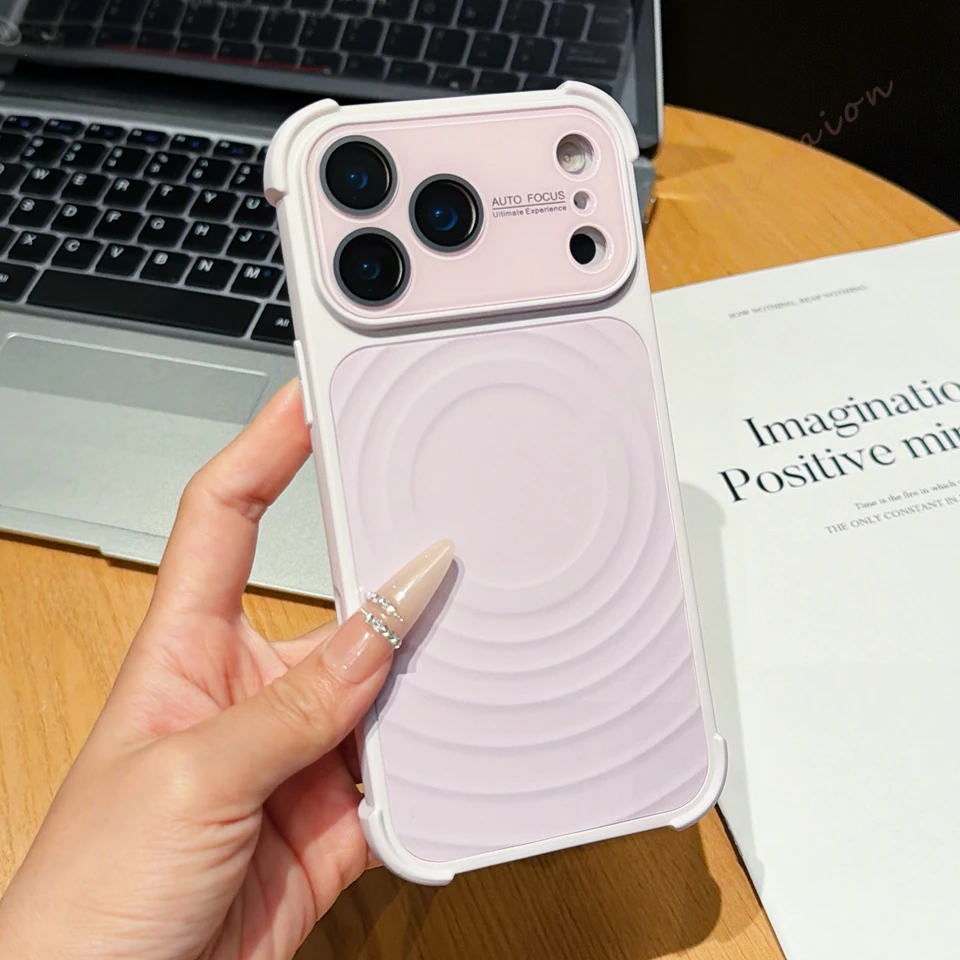 Capa Para Iphone 14 (roxa), Capa Protetora De Luxo À Prova De Choque.